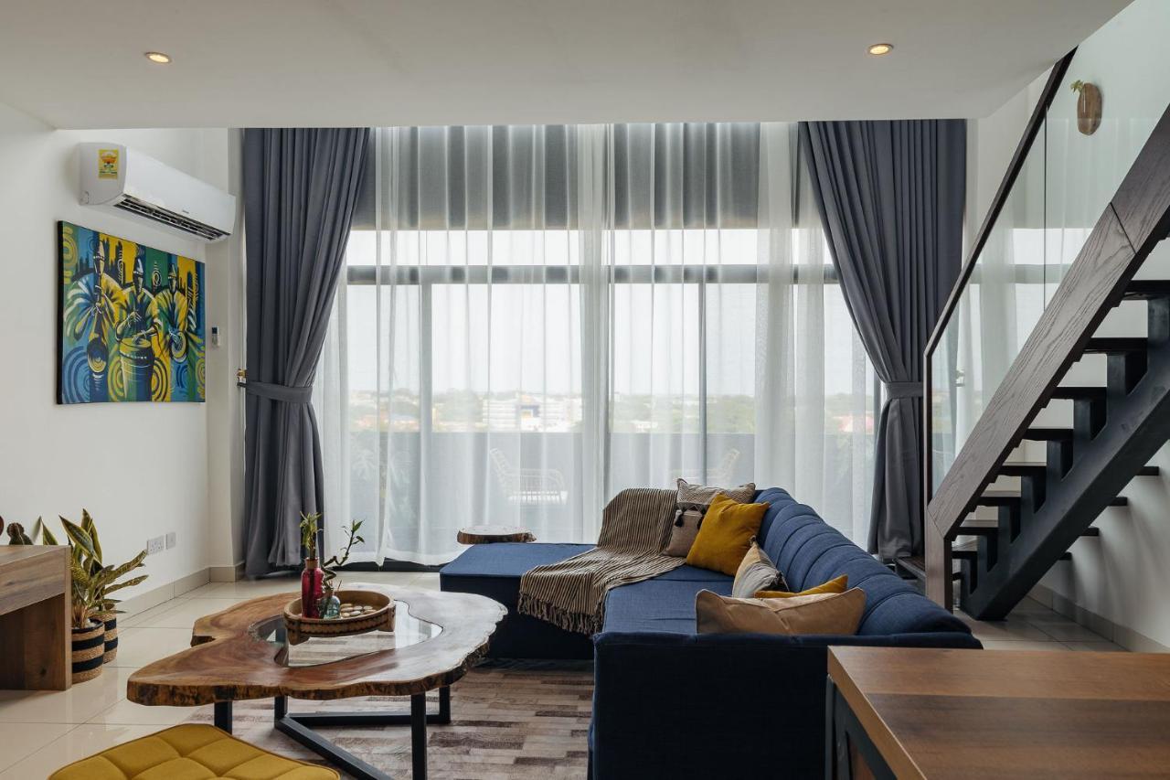 The Avery Loft At Embassy Gardens, Cantonments Acra Exterior foto